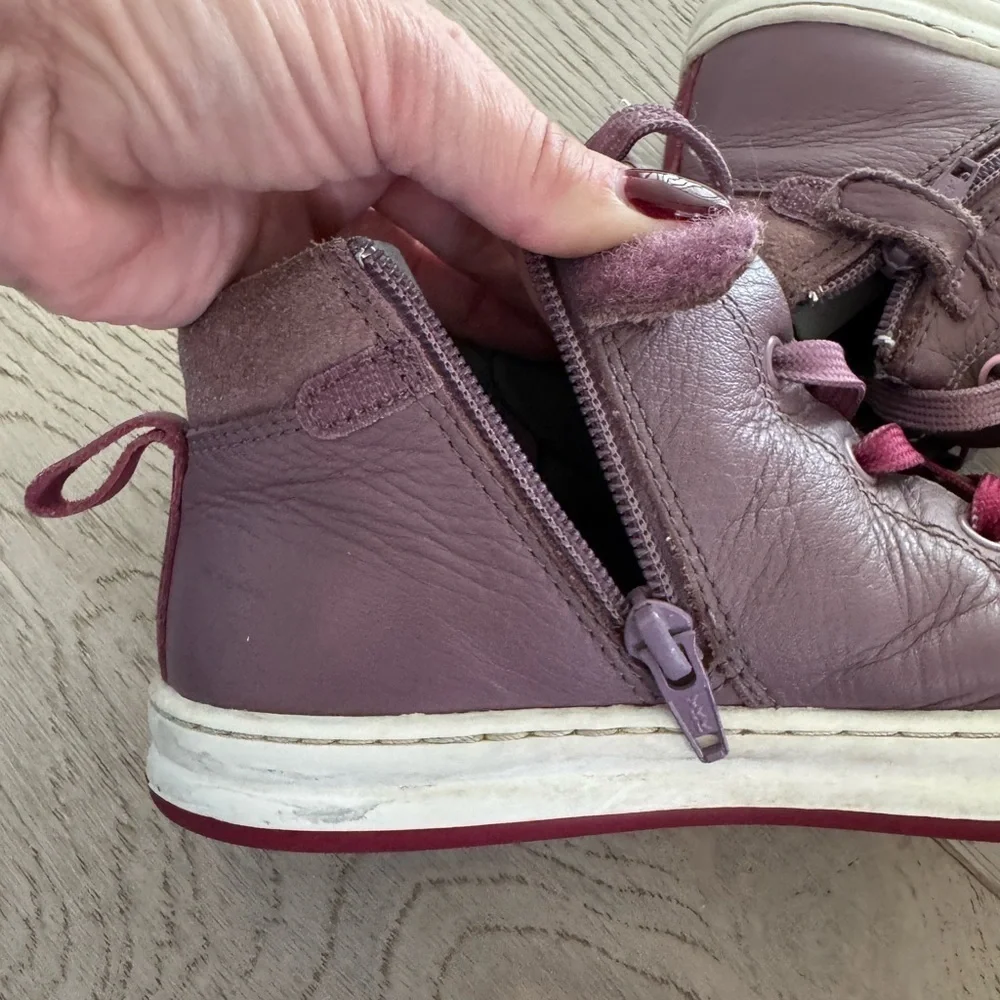 Camper Twins Purple Sneakers for Kids size 33 (US 2)